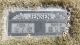 Gravestone for Floyd H Jensen and Bessie Aroline Arave