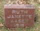 Gravestone Ruth Janette Aasen