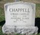 Gravstein Edward og Josephine Chappell